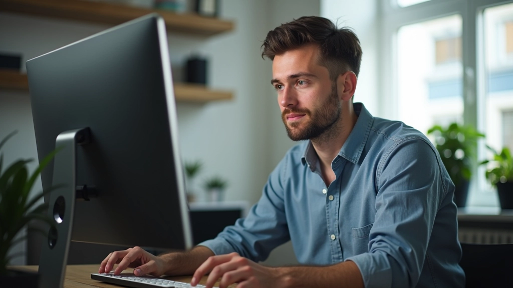 Écran d'ordinateur affichant un tableau de bord d'optimisation publicitaire avec plusieurs métriques et ajustements de paramètres
